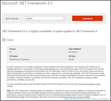 The .NET Framework 4.5.1 (Offline Installer.